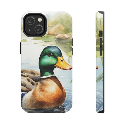 Serene Duck Reflection - iPhone Case