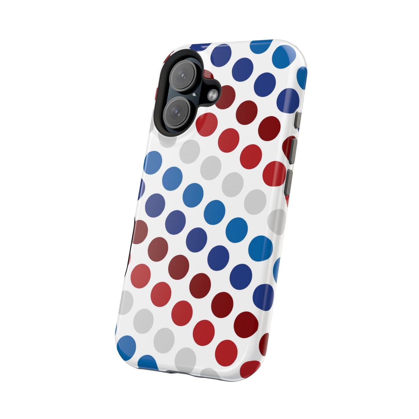 Patriotic Polka Dots - MagSafe iPhone Case