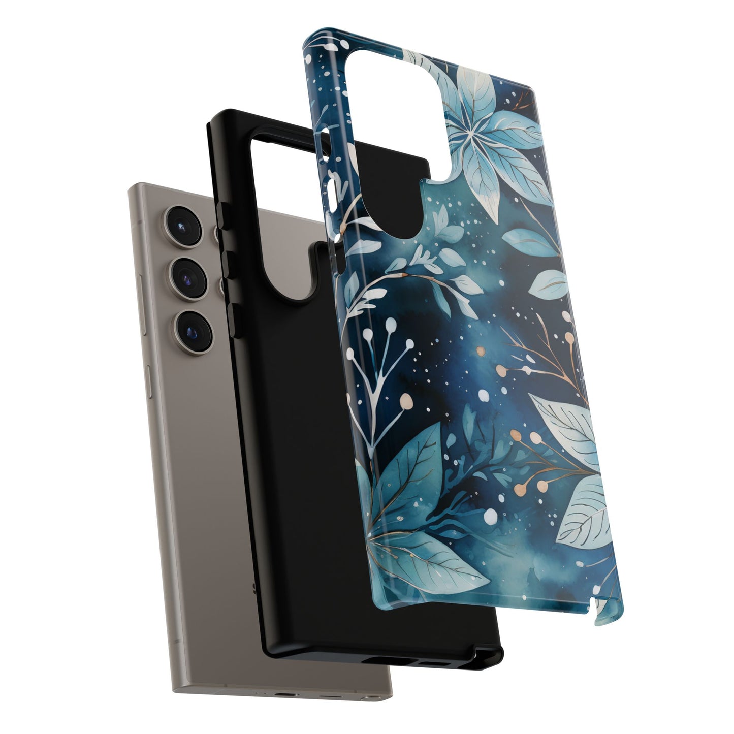 Midnight Frost Botanical – Samsung Galaxy Case