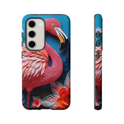 Flamingo Dreams – Bold Tropical Samsung Case