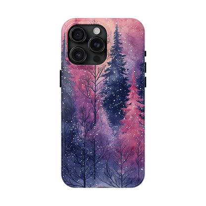 Sunset Snow Forest - iPhone Series Case