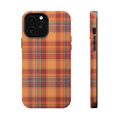 MagSafe Case - Autumn Tartan Plaid Design