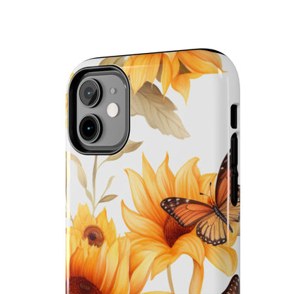 Sunflower & Monarch Garden - iPhone Series Case