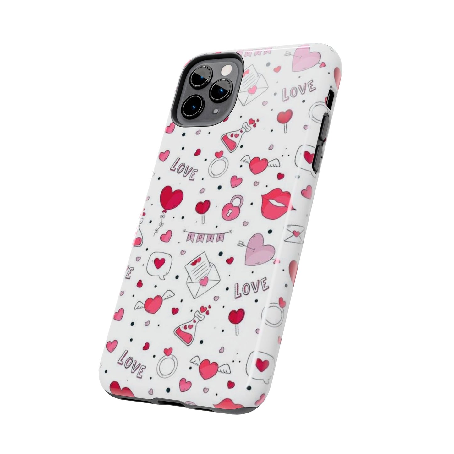 iPhone Case: Romantic Love-Inspired Icons Case