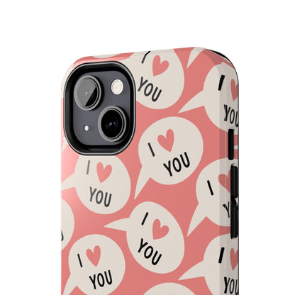 I Love You iPhone Case