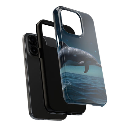 Midnight Ocean Dolphin - iPhone Case