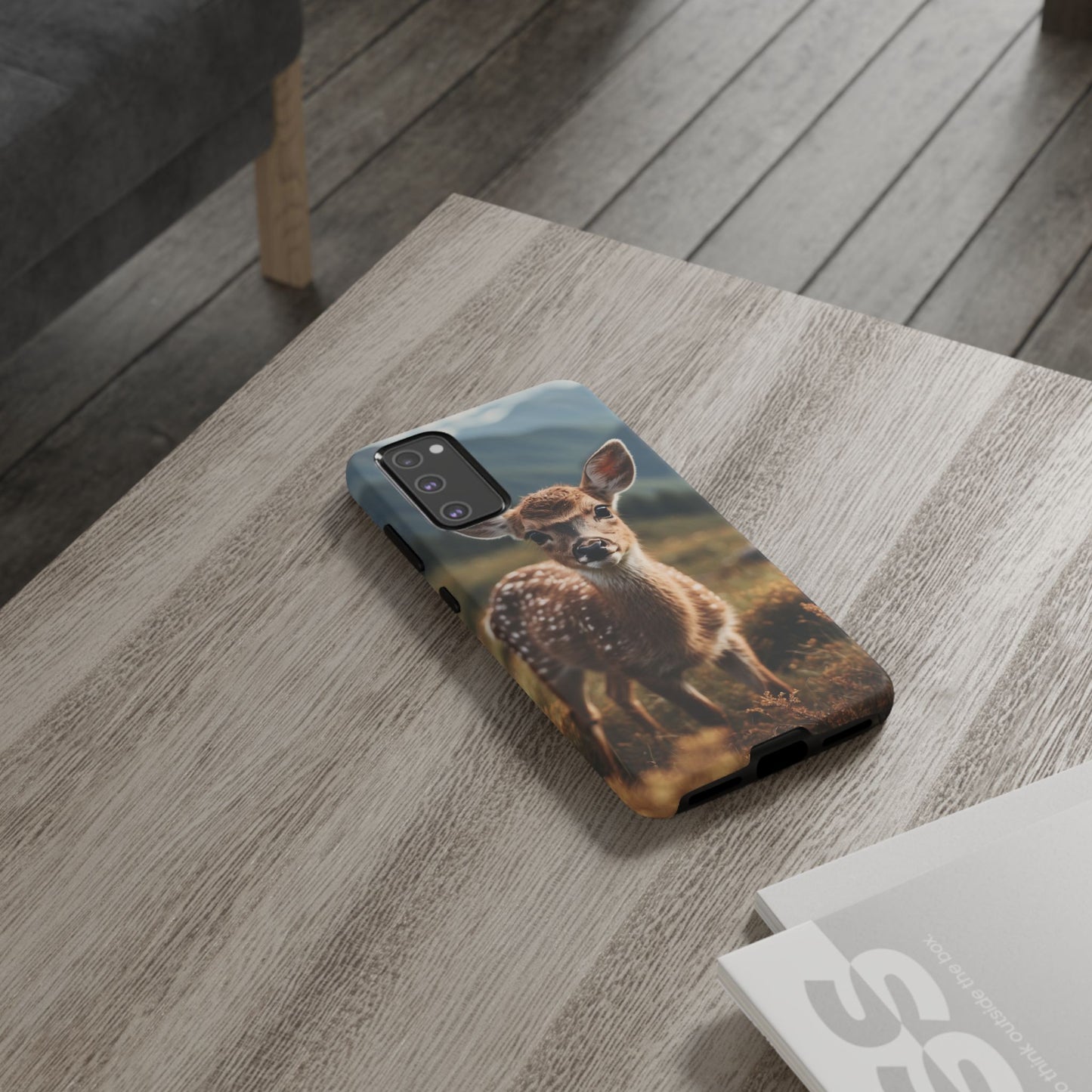 Gentle Fawn in Mountain Meadows Samsung Galaxy Case