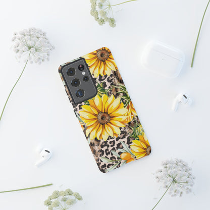 Leopard Sunflower Chic - Samsung Galaxy Series Case