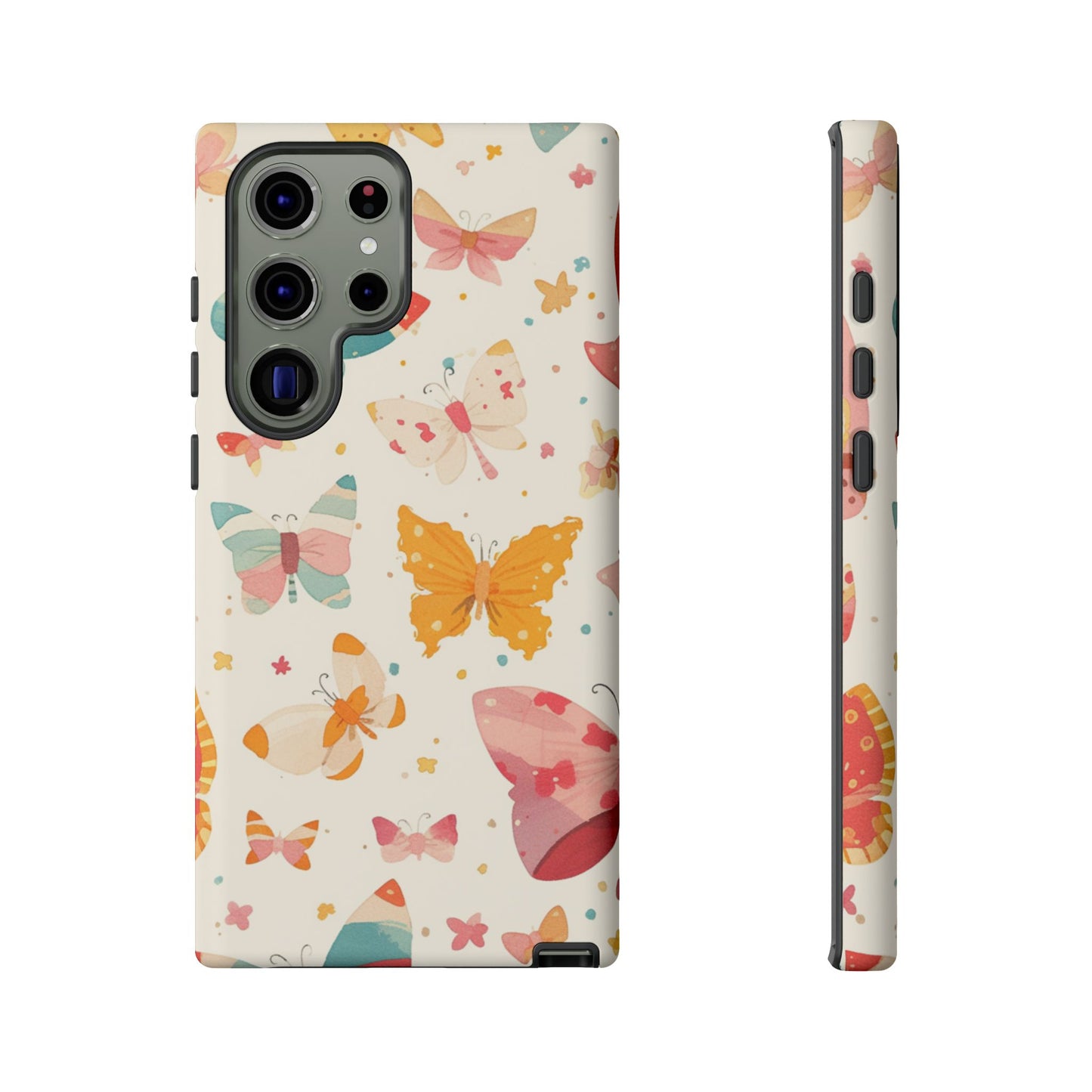 Coquette Watercolor Butterfly iPhone Case