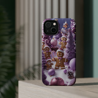 Pink Frosted Gingerbread Forest - MagSafe iPhone Series Case