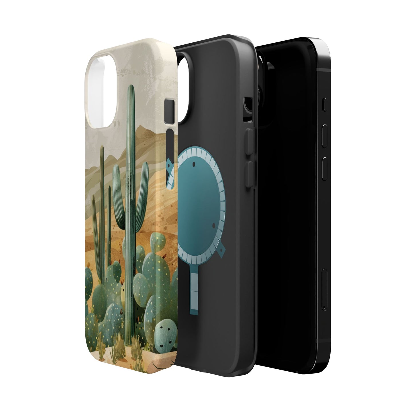 Desert Oasis Cactus iPhone Case