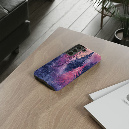 Sunset Snow Forest - Samsung Galaxy Series Case