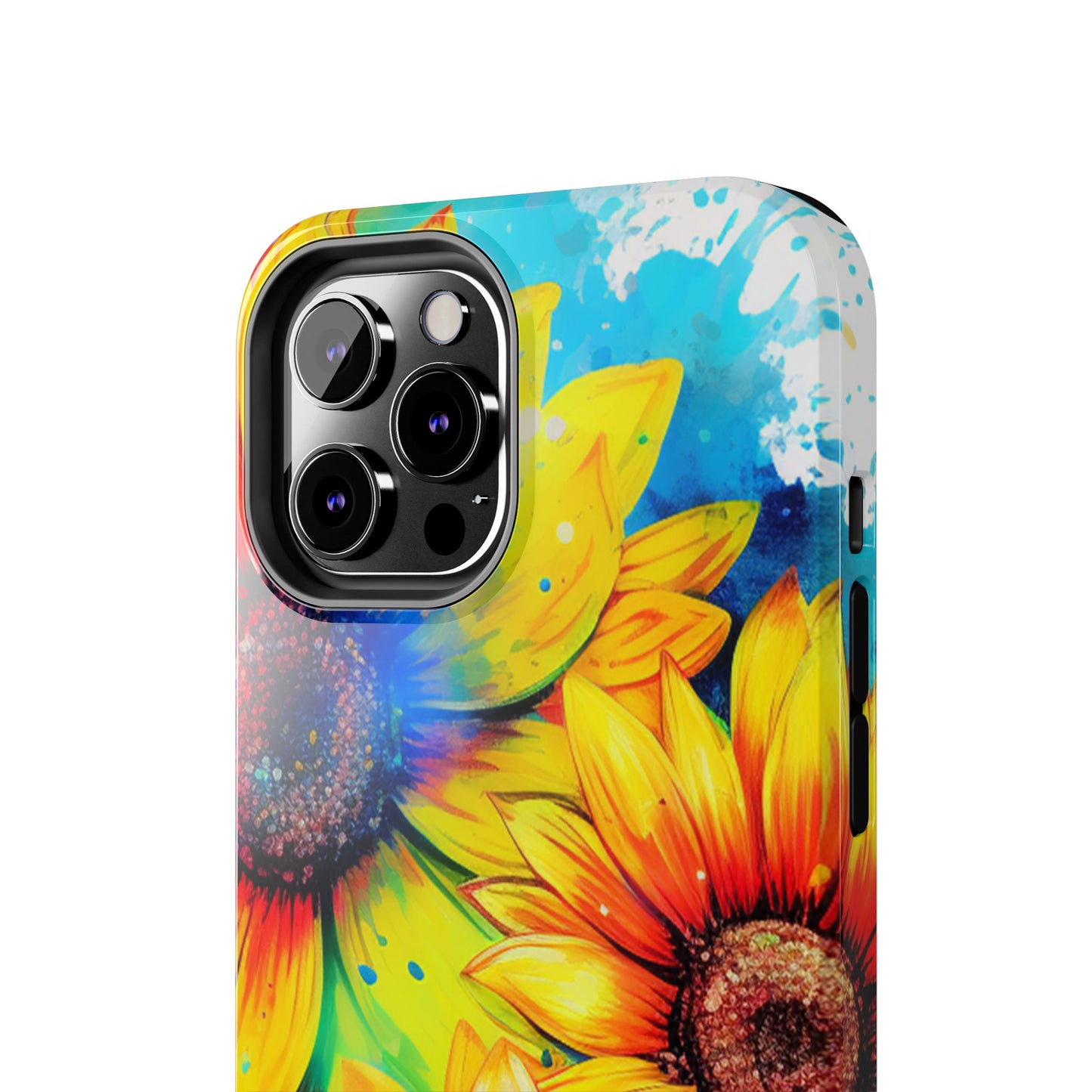 Vibrant Sunflower Splash - iPhone Series Case