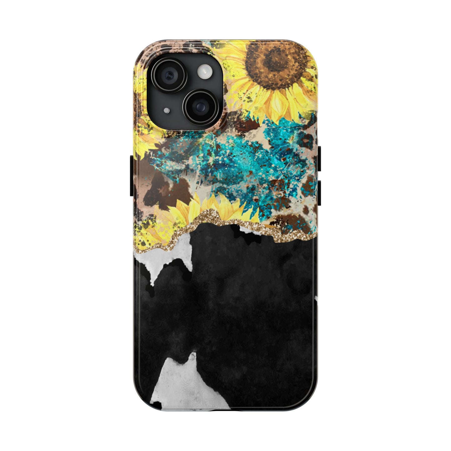 Rustic Sunflower Leopard Glam - iPhone Series Case