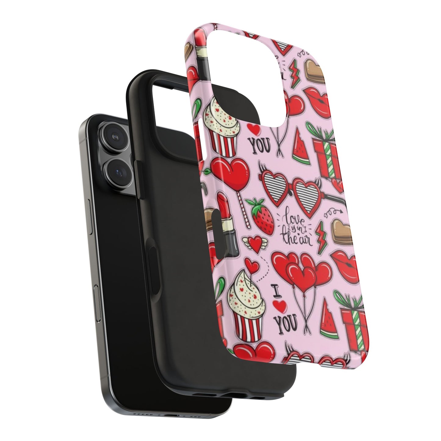 iPhone Case: Love Is in the Air Valentine’s Design