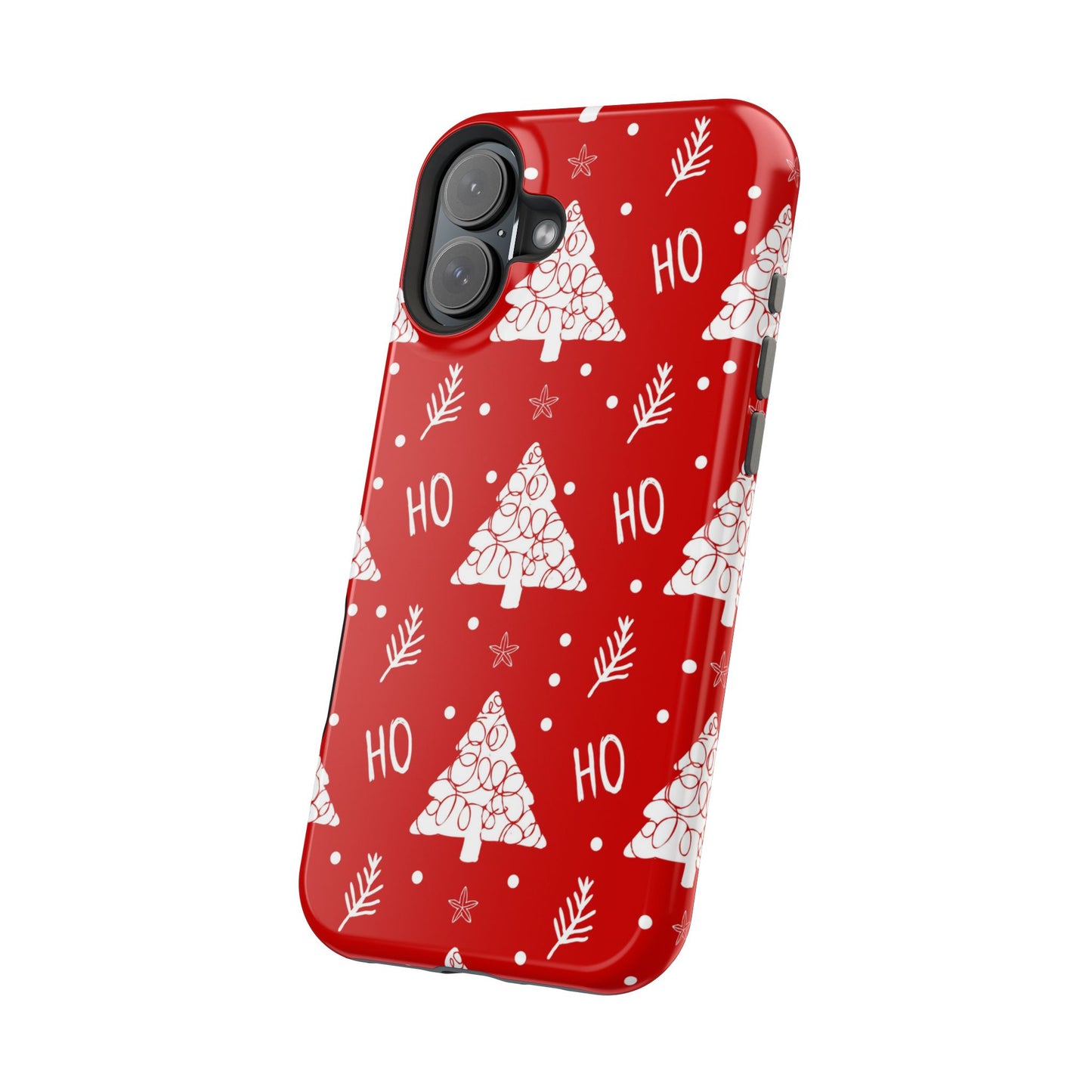 MagSafe iPhone Case: Ho Ho Ho – Christmas Tree Wonderland