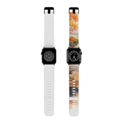 Autumn River Serenity Apple Watch Band