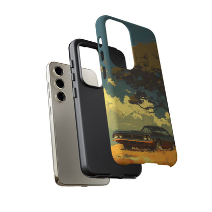 Retro Road Trip Vintage Car iPhone Case