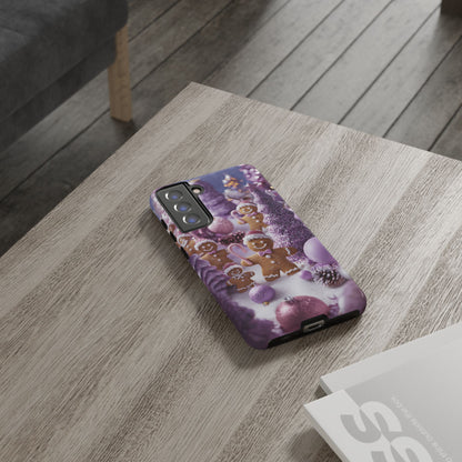 Pink Frosted Gingerbread Forest - Samsung Galaxy Series Case