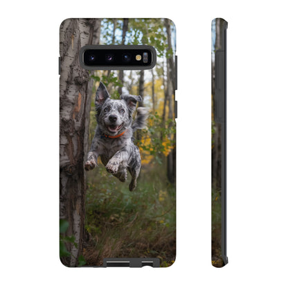 Happy Forest Dog iPhone Case – Nature-Inspired Protective Cover