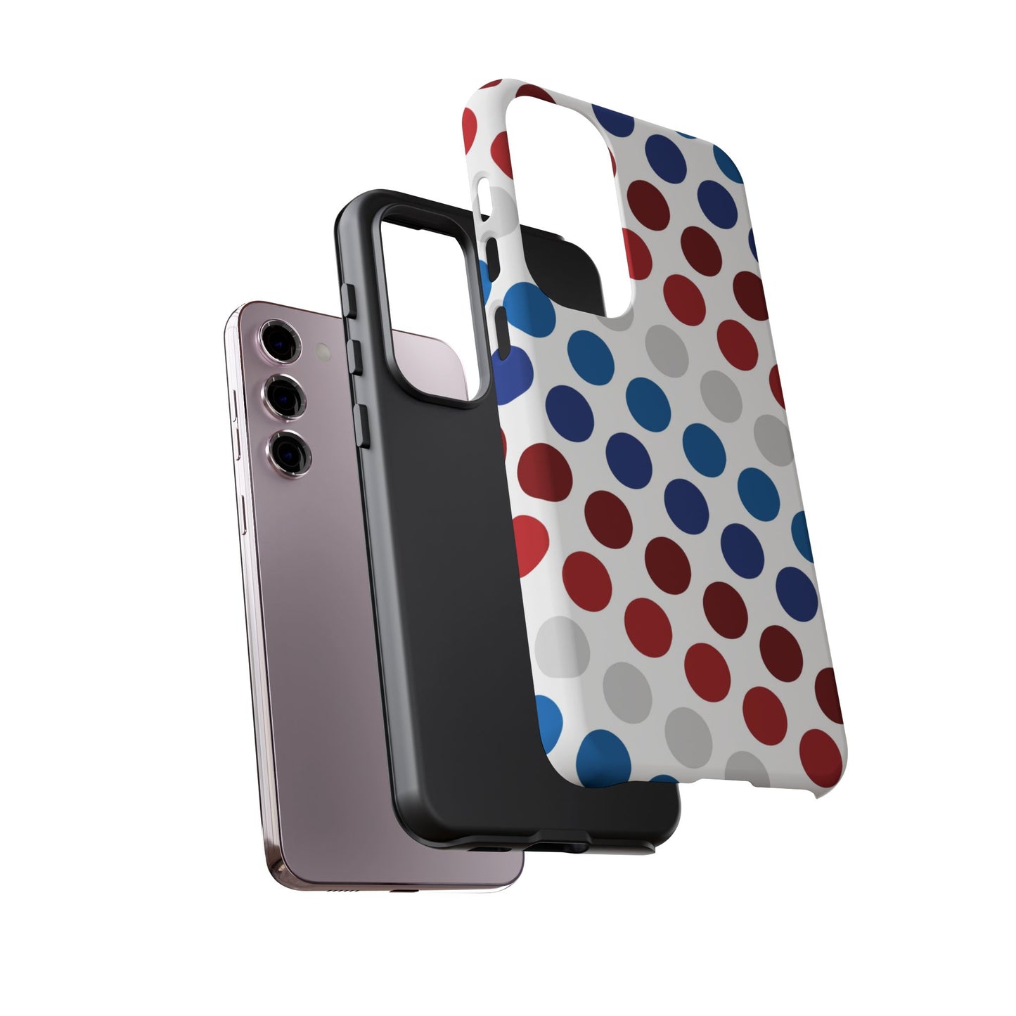 Patriotic Polka Dots - Samsung Galaxy Case