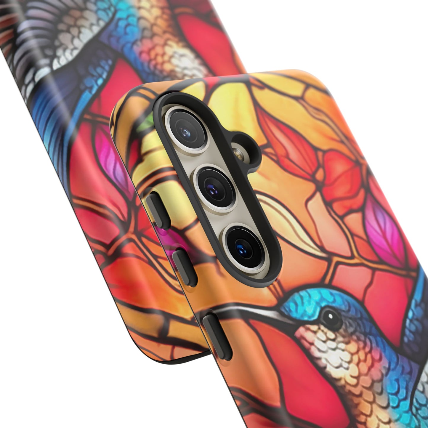 Radiant Multicolor Bird Artwork - Samsung Galaxy Case