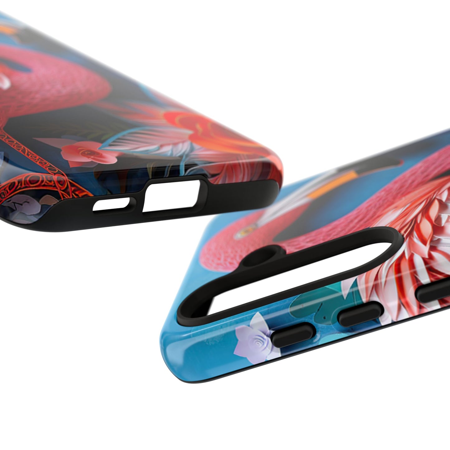 Flamingo Dreams – Bold Tropical Samsung Case