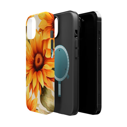 Classic Sunflower Bloom - MagSafe iPhone Series Case