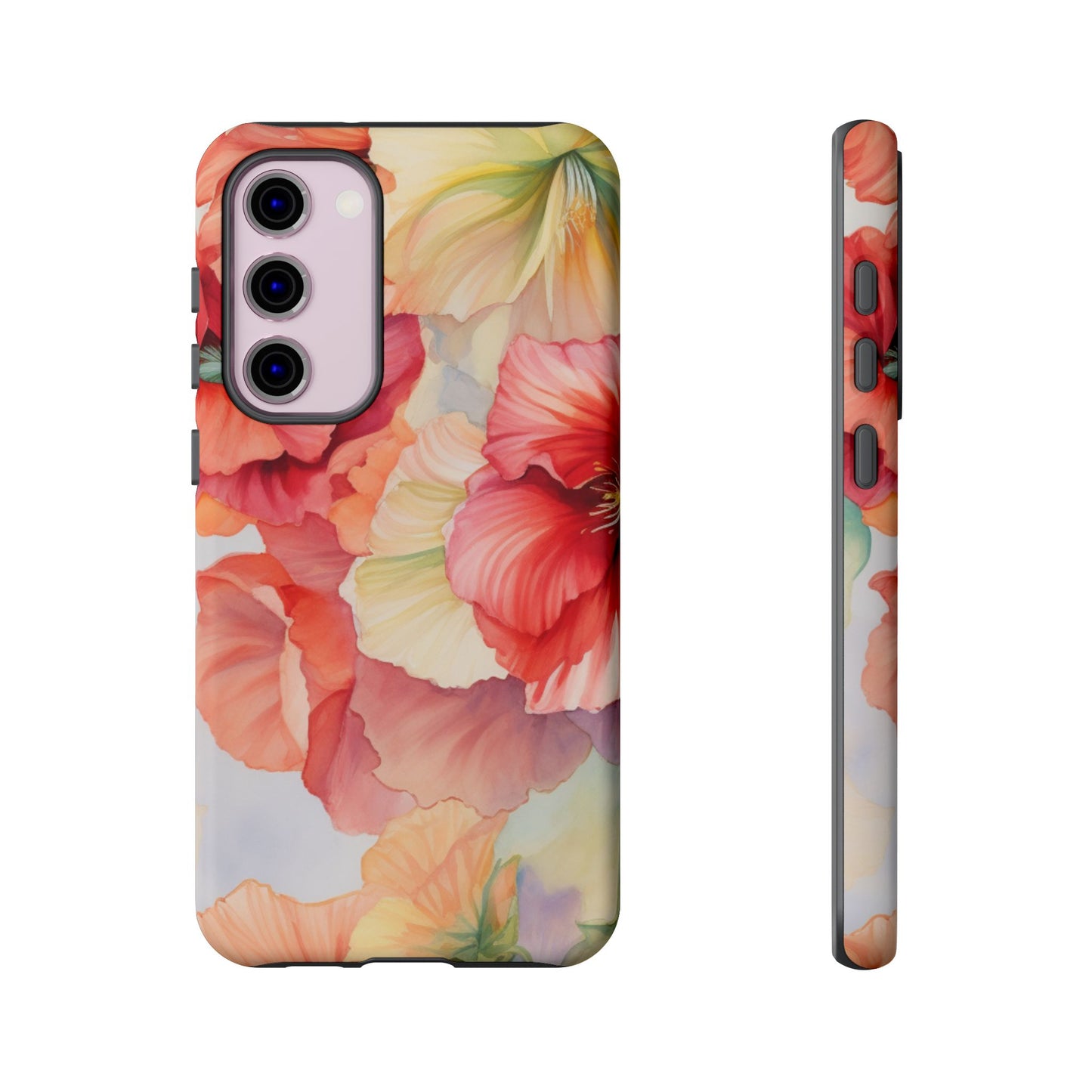 Gumamela Blush Pink Watercolor Floral – Samsung Galaxy Case