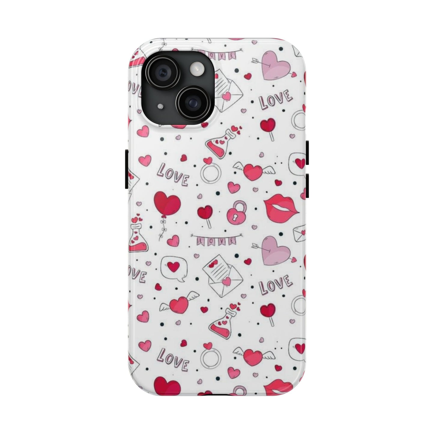 iPhone Case: Romantic Love-Inspired Icons Case