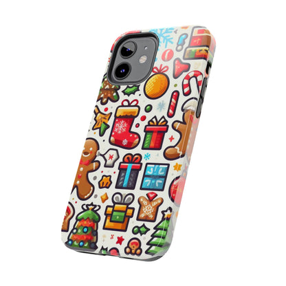 Festive Christmas Icons Pattern – iPhone Series Case