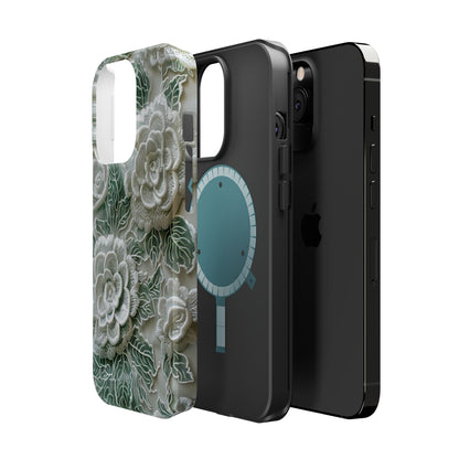 Elegant Blossoms 3D iPhone Case