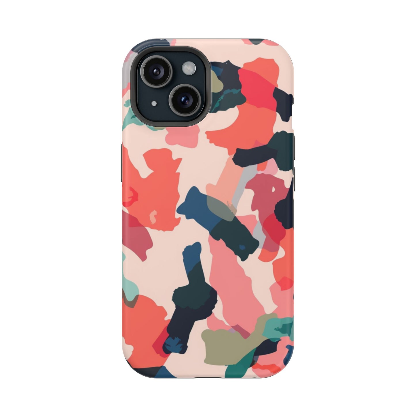 Modern Earthy Camo Abstract – MagSafe iPhone Case