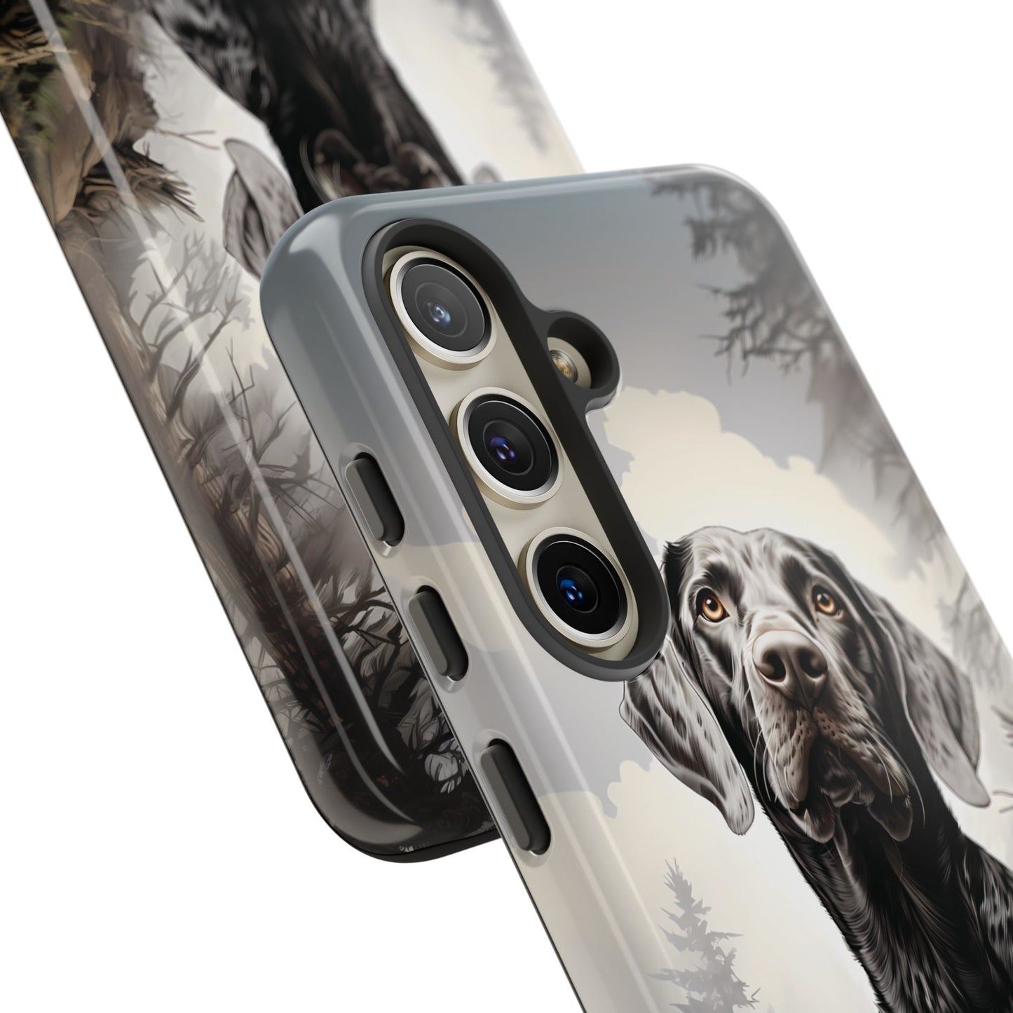 German Shorthair Pointer Phone Case - Tough & Durable with Dual Layer Protection!