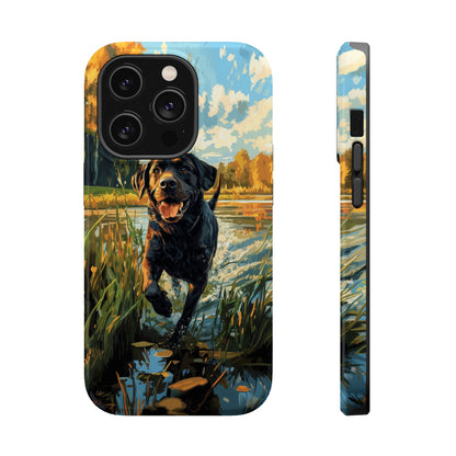 Golden Autumn Labrador - MagSafe iPhone Series Case