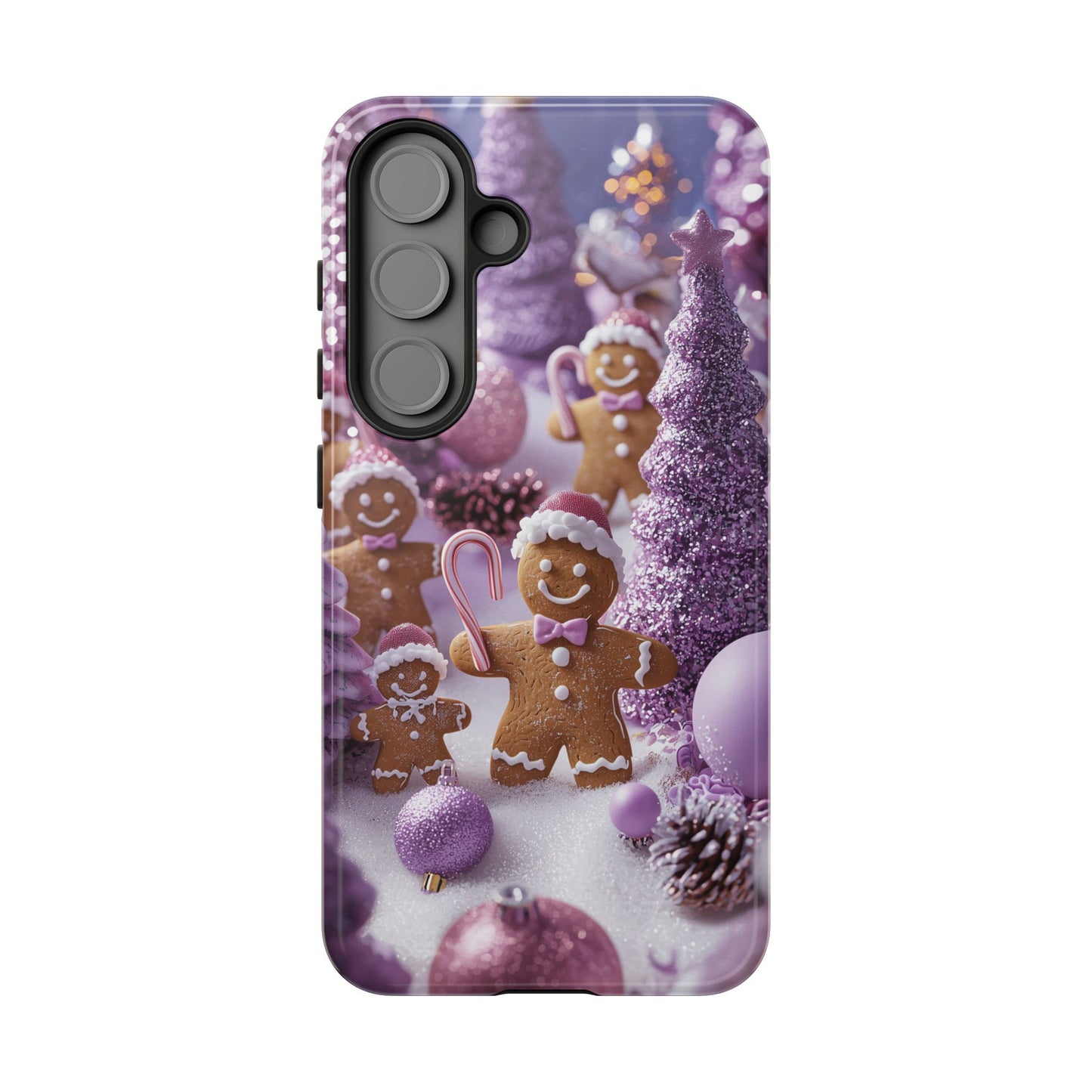 Pink Frosted Gingerbread Forest - Samsung Galaxy Series Case