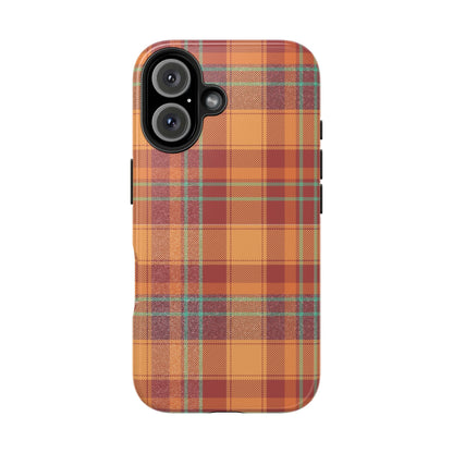 iPhone Case - Autumn Tartan Plaid Design