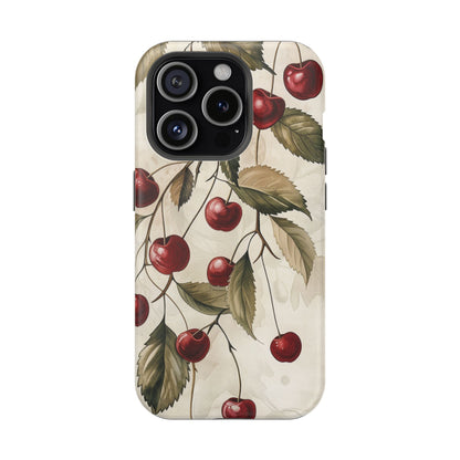 Cherry Delight MagSafe iPhone Case – Freshly Picked Style 🍒✨