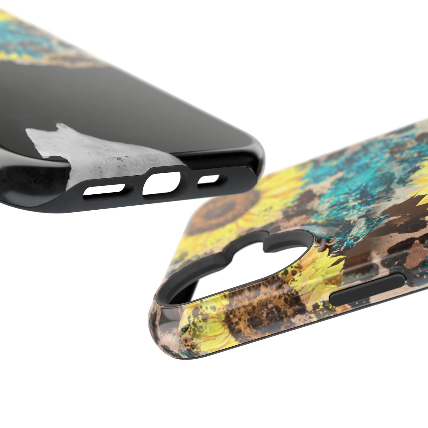 Rustic Sunflower Leopard Glam - MagSafe iPhone Series Case