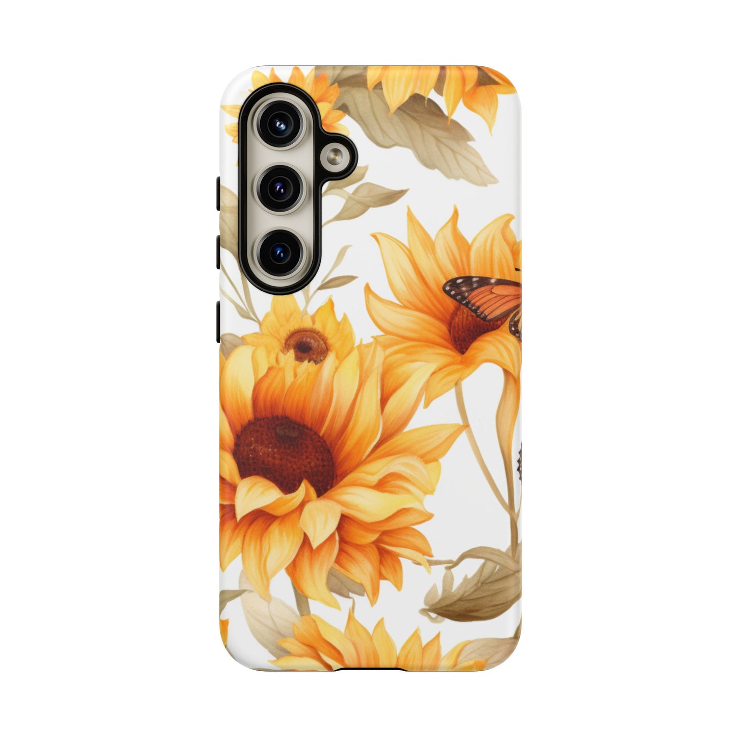 Sunflower & Monarch Garden - Samsung Galaxy Series Case