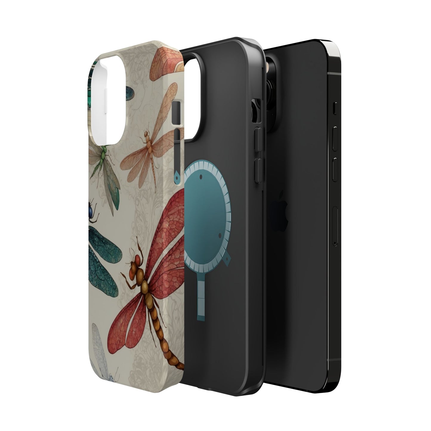 Vintage Dragonfly Garden – MagSafe iPhone Series Case