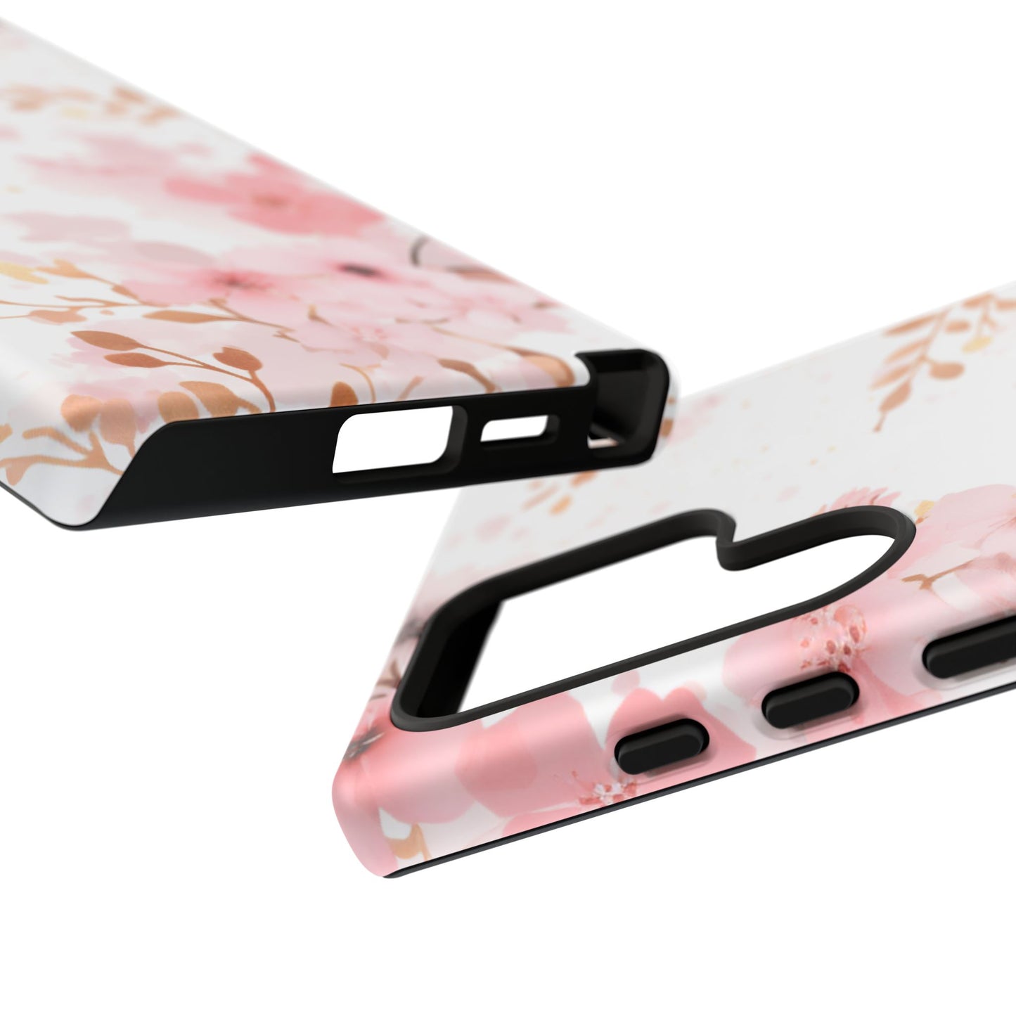 Soft Pink Cherry Blossom Samsung Galaxy Case – Elegant Floral Design