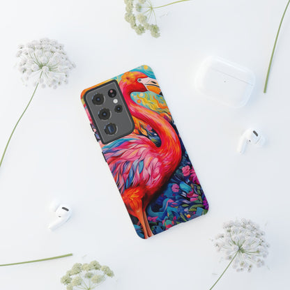 Flamingo Fiesta – Vibrant Flamingo Samsung Galaxy Phone Case