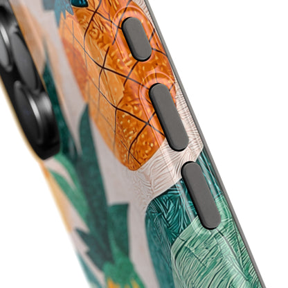 Tropical Pineapple MagSafe iPhone Case – Vibrant Fruit Design, Tough Dual-Layer Protection