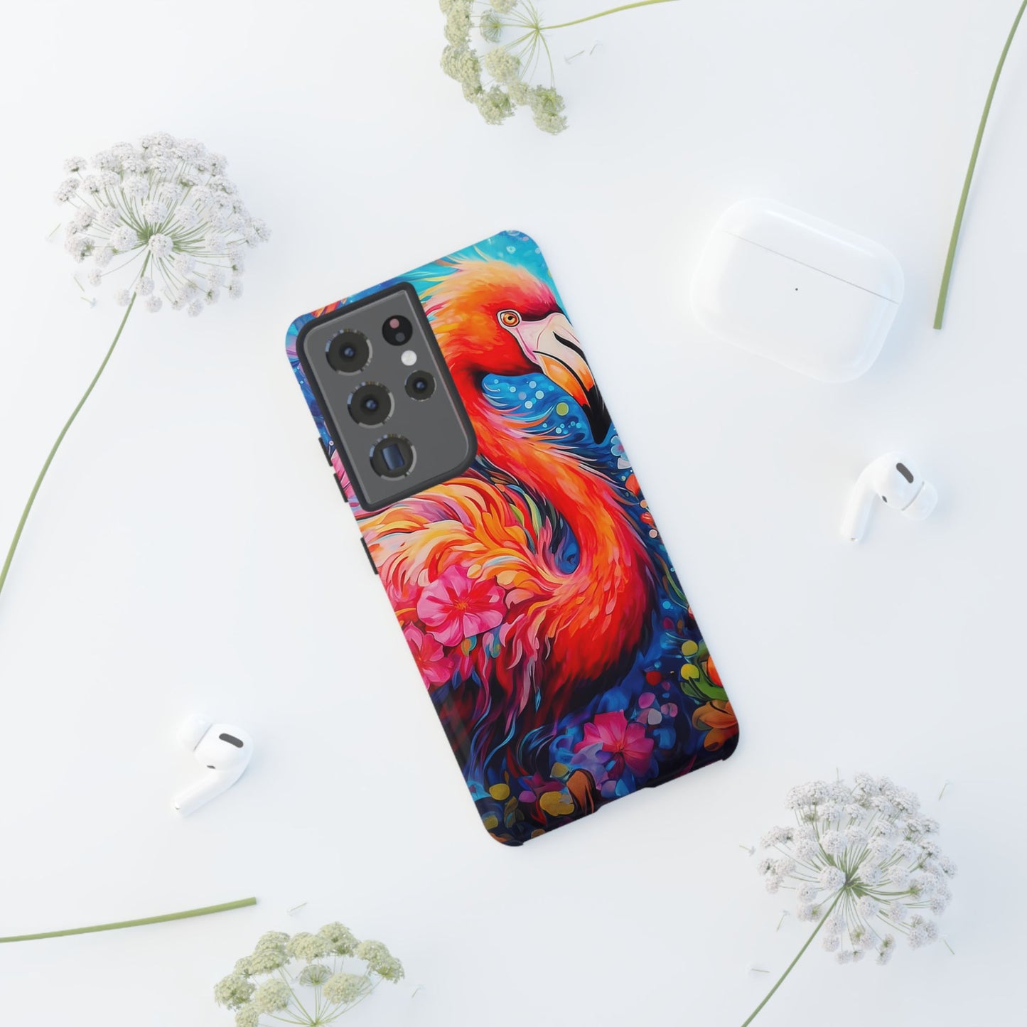 Tropical Elegance – Flamingo Samsung Galaxy Phone Case