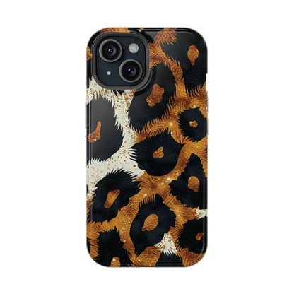 Safari Noir Gold Leopard iPhone Case