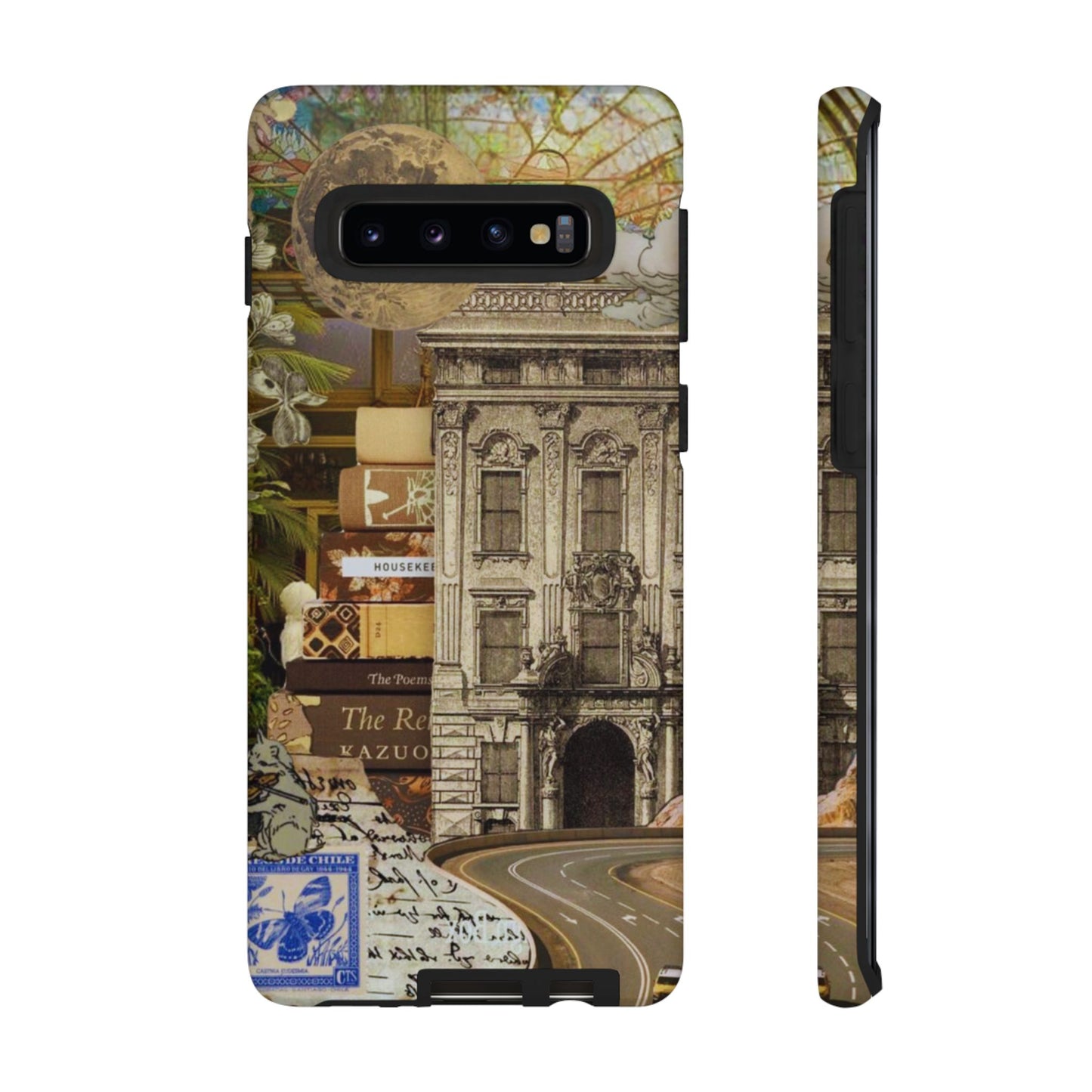 Whimsical Road Trip Collage Samsung Galaxy Case – Dual - Layer Protection with Vintage Art and Adventure Design - BOGO Cases