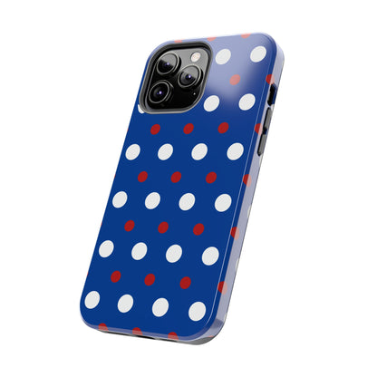 Patriotic Polka Dots – iPhone Case