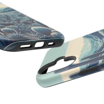 Desert Blues Cactus iPhone Case