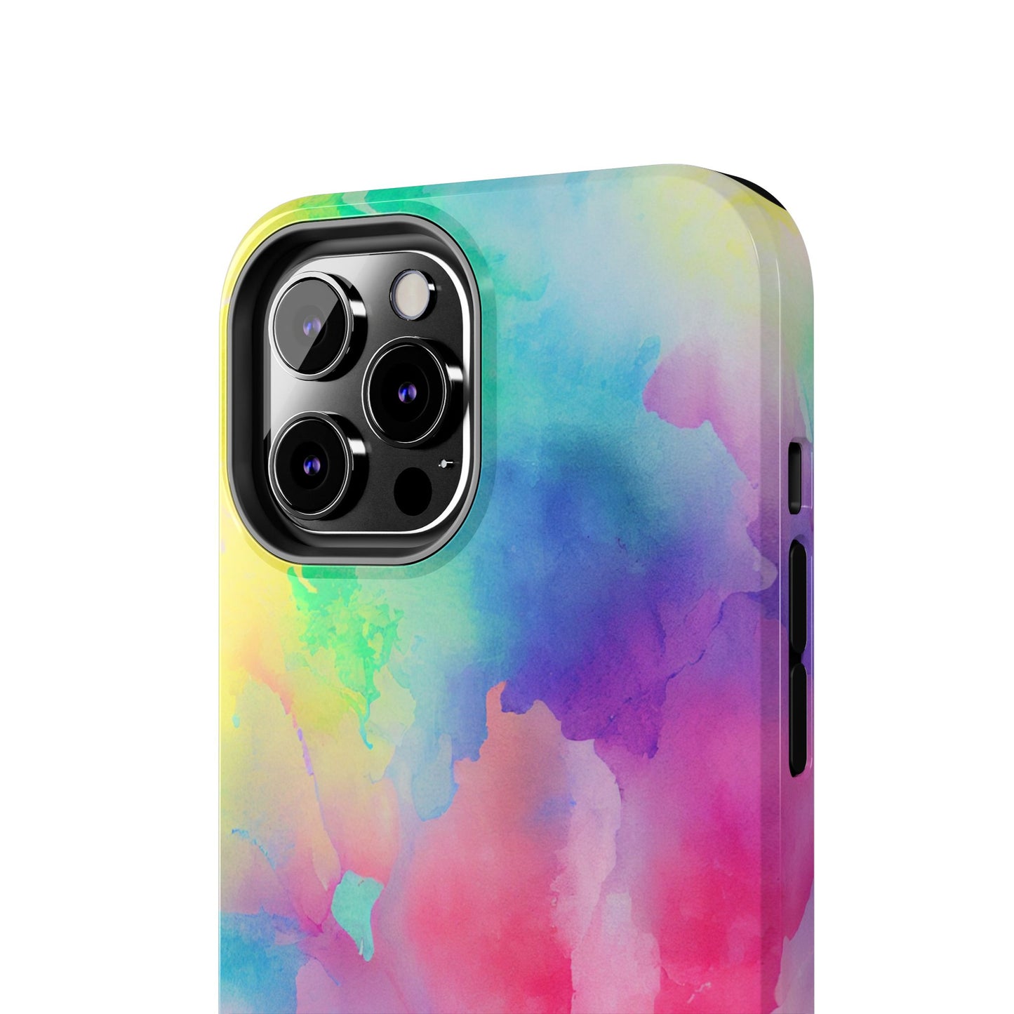 Pastel Watercolor Dream iPhone Case – Slim Profile, Glossy Finish